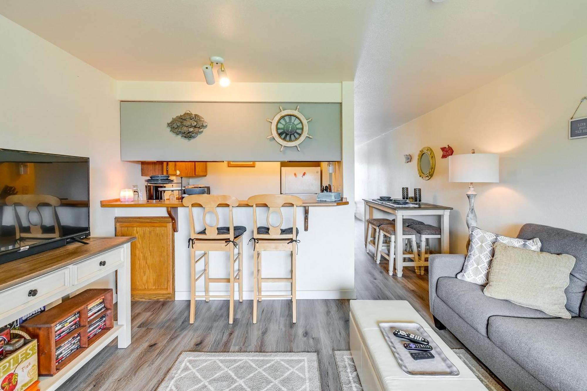 Ocean Shores Condo With Balcony Less Than 1 Mi To Beach! Exterior foto