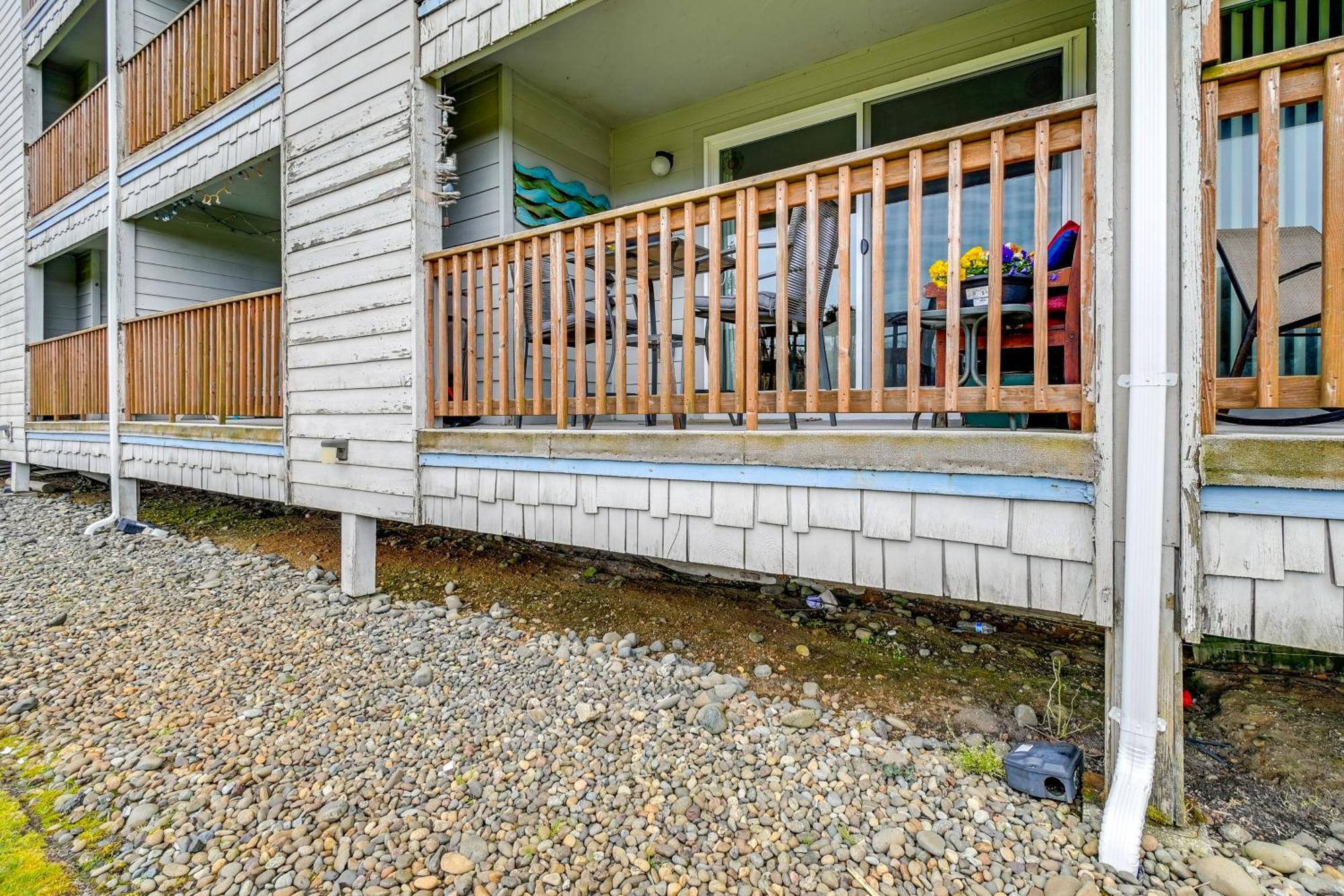 Ocean Shores Condo With Balcony Less Than 1 Mi To Beach! Exterior foto